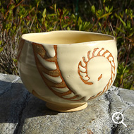 干支茶碗 「羊」　The Year of the Ram / Sheep Chawan　利茶土ミルグリム