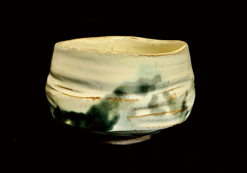 Konko-yu chawan by Richard Milgrim